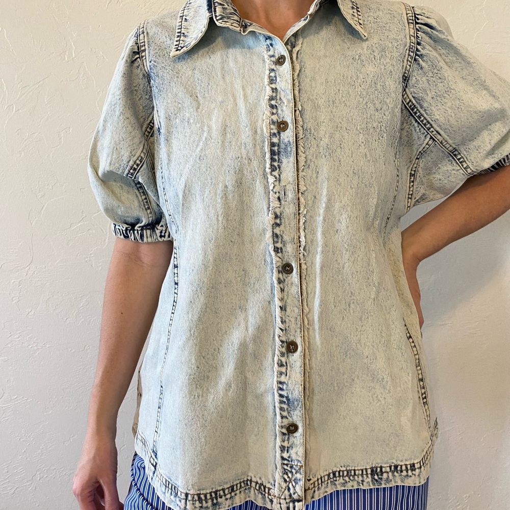 Denim shirt